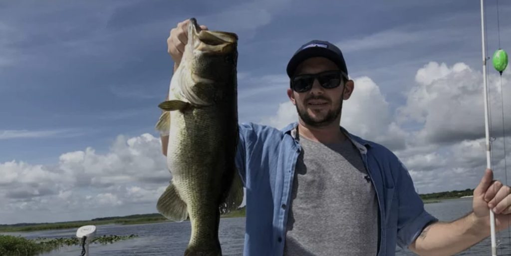 Fishing at Crescent Lake in Putnam County Florida