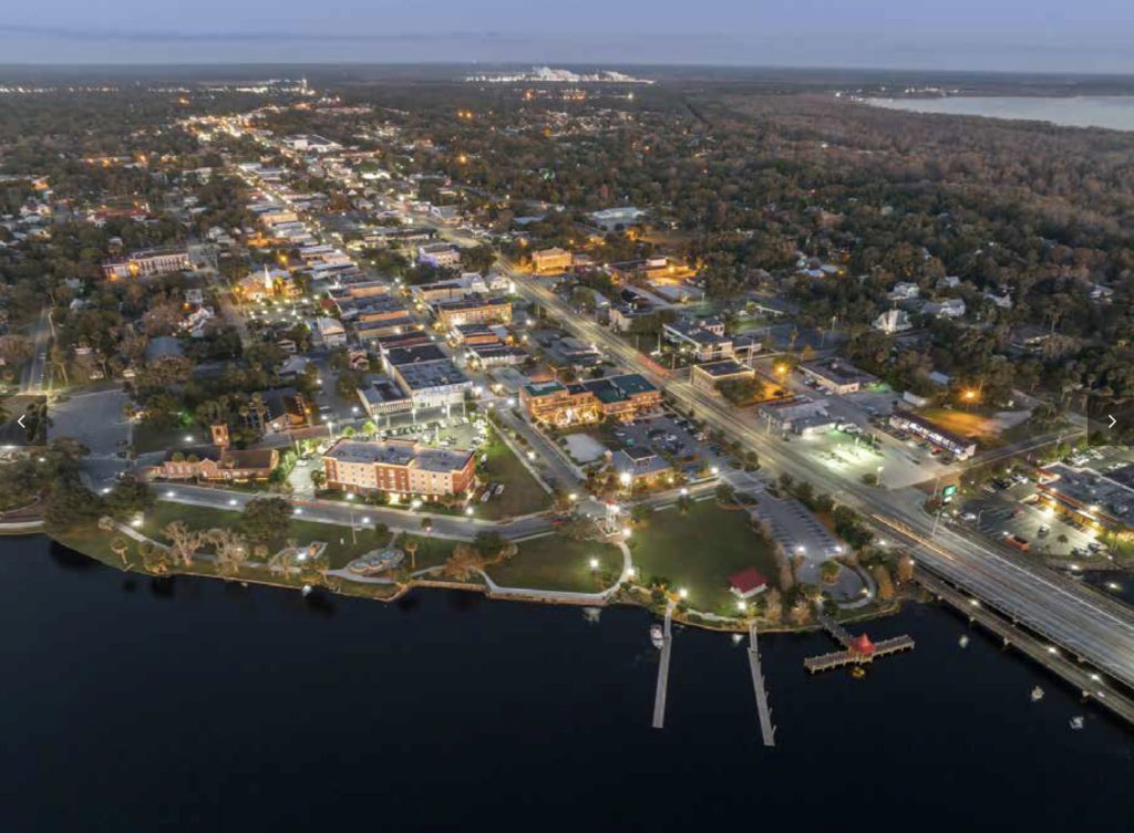 Aerial View of Palatka Florida
