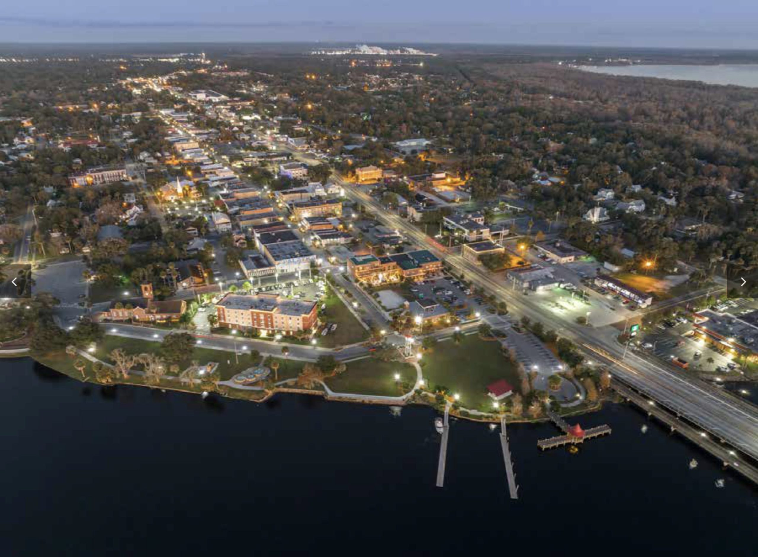 Aerial View of Palatka Florida